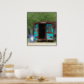 Sinti und Roma Caravan Poster (Küche)