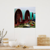 Sinti und Roma Caravan Poster (Küche)