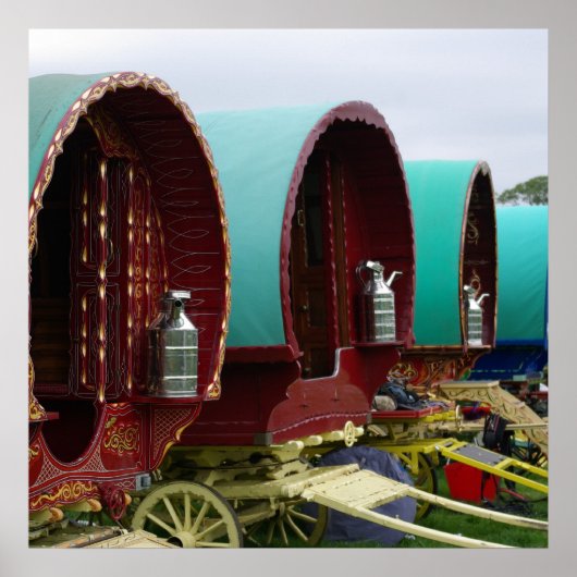 Sinti und Roma Caravan Poster (Vorne)