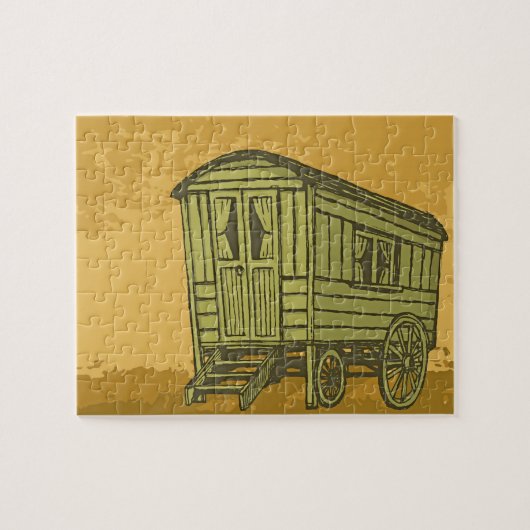 Sinti und Roma Caravan Puzzle (Horizontal)