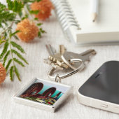 Sinti und Roma Caravan Schlüsselanhänger (Seite)