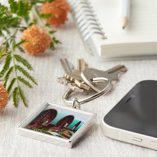 Sinti und Roma Caravan Schlüsselanhänger (Seite)