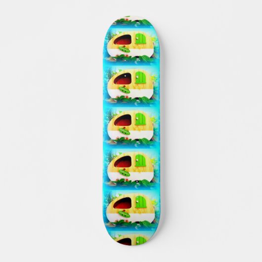 Sinti und Roma Caravan Skateboard (Vorne)