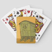 Sinti und Roma Caravan Spielkarten (Rückseite)