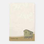 Sinti und Roma Caravan Wagon Post-it Klebezettel (Vorderseite)