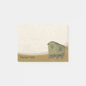 Sinti und Roma Caravan Wagon Post-it Klebezettel (Vorderseite)