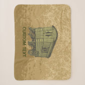 Sinti und Roma Caravan Wagon Sherpadecke (Vorderseite)