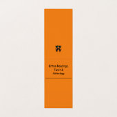 Sinti und Roma Cat Reader Visitenkarten (Innenseite Aufgefaltet)