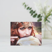 Sinti und Roma Crystal Postkarte (Stehend Vorderseite)