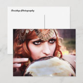 Sinti und Roma Crystal Postkarte (Vorne/Hinten)