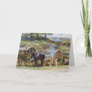 Sinti und Roma Encampment, Appleby, 1919 Karte