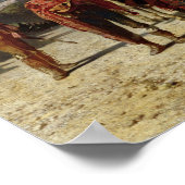 Sinti und Roma Family on the Road, c.1861 Poster (Ecke)