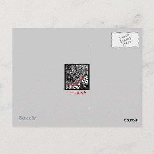 Sinti und Roma Fire Postkarte (Rückseite)