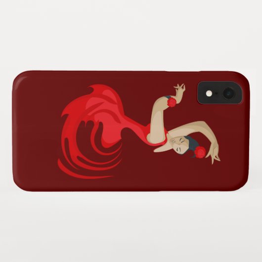 Sinti und Roma Flamenco Dancer Case-Mate iPhone Hülle (Rückseite (Horizontal))