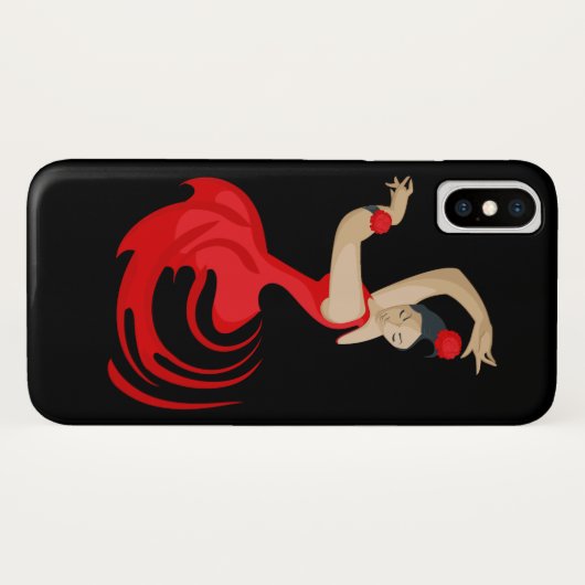 Sinti und Roma Flamenco Dancer Case-Mate iPhone Hülle (Rückseite (Horizontal))