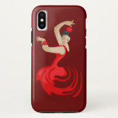 Sinti und Roma Flamenco Dancer Case-Mate iPhone Hülle (Rückseite)