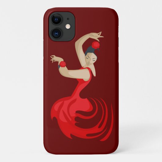 Sinti und Roma Flamenco Dancer Case-Mate iPhone Hülle (Rückseite)