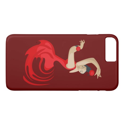 Sinti und Roma Flamenco Dancer Case-Mate iPhone Hülle (Rückseite (Horizontal))