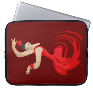 Sinti und Roma Flamenco Dancer Laptopschutzhülle