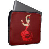 Sinti und Roma Flamenco Dancer Laptopschutzhülle (Vorne Rechts)