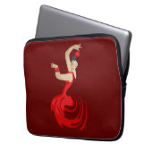 Sinti und Roma Flamenco Dancer Laptopschutzhülle (Vorderseite Links)