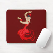 Sinti und Roma Flamenco Dancer Mousepad (Mit Mouse)