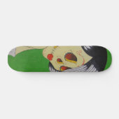 Sinti und Roma-Frau Skateboard (Horizontal)