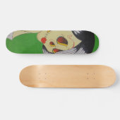 Sinti und Roma-Frau Skateboard (Horizontal)