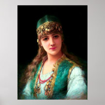 Sinti und Roma-Frau viktorianische Boho Bellydance