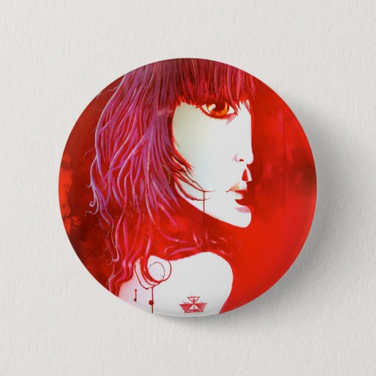 "Sinti und Roma-Frauen" Knopf Button (Vorderseite)