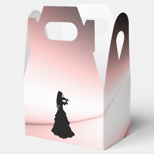 Sinti und Roma Girl Plays Violin Geschenkschachtel (Geöffnet)