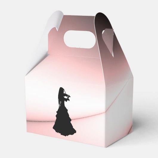 Sinti und Roma Girl Plays Violin Geschenkschachtel (Vorderseite)