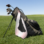 Sinti und Roma Girl Plays Violin Golfhandtuch (Gras)