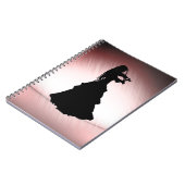 Sinti und Roma Girl Plays Violin Notizblock (Linke Seite)