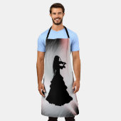 Sinti und Roma Girl Plays Violin Schürze (Getragen)