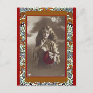SINTI UND ROMA Girl Postcard Postkarte