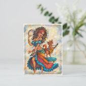 Sinti und Roma Girls Postcard Postkarte (Stehend Vorderseite)