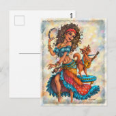 Sinti und Roma Girls Postcard Postkarte (Vorne/Hinten)