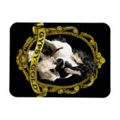 Sinti und Roma Gold Logo-Magnet Magnet (Horizontal)