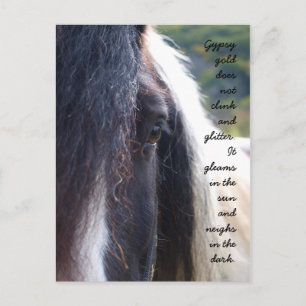 Sinti und Roma Gold Postkarte