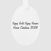 Sinti und Roma-Goldbauernhofverzierung Ornament (Rückseite)