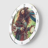 SINTI UND ROMA GROßE WANDUHR (Winkel)