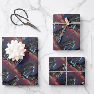 Sinti und Roma Heart Geschenkpapier Set
