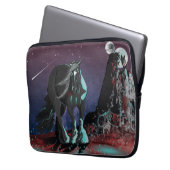 Sinti und Roma Heart Laptopschutzhülle (Vorderseite Links)