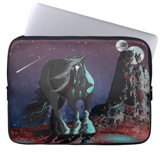 Sinti und Roma Heart Laptopschutzhülle (Vorderseite)