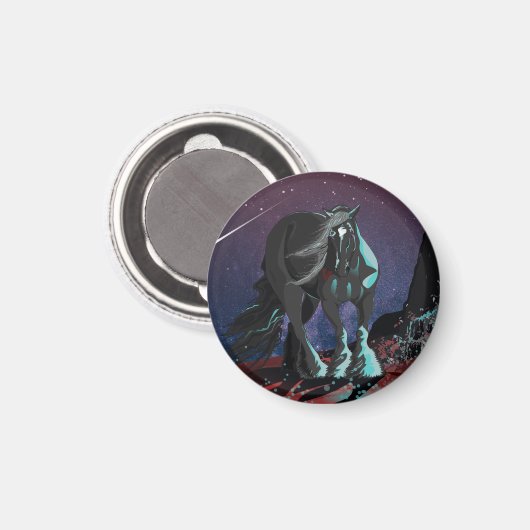 Sinti und Roma Heart ~ Magnet (Vorderseite/Rückseite)