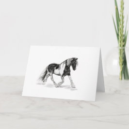 Sinti und Roma Horse Grußkarte Denken Sie an Sie Karte