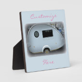 Sinti und Roma-Karawane Fotoplatte (Vorderseite)