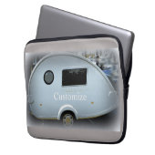 Sinti und Roma-Karawane Laptopschutzhülle (Vorderseite Links)