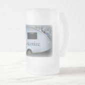 Sinti und Roma-Karawane Mattglas Bierglas (VorderseiteRechts)